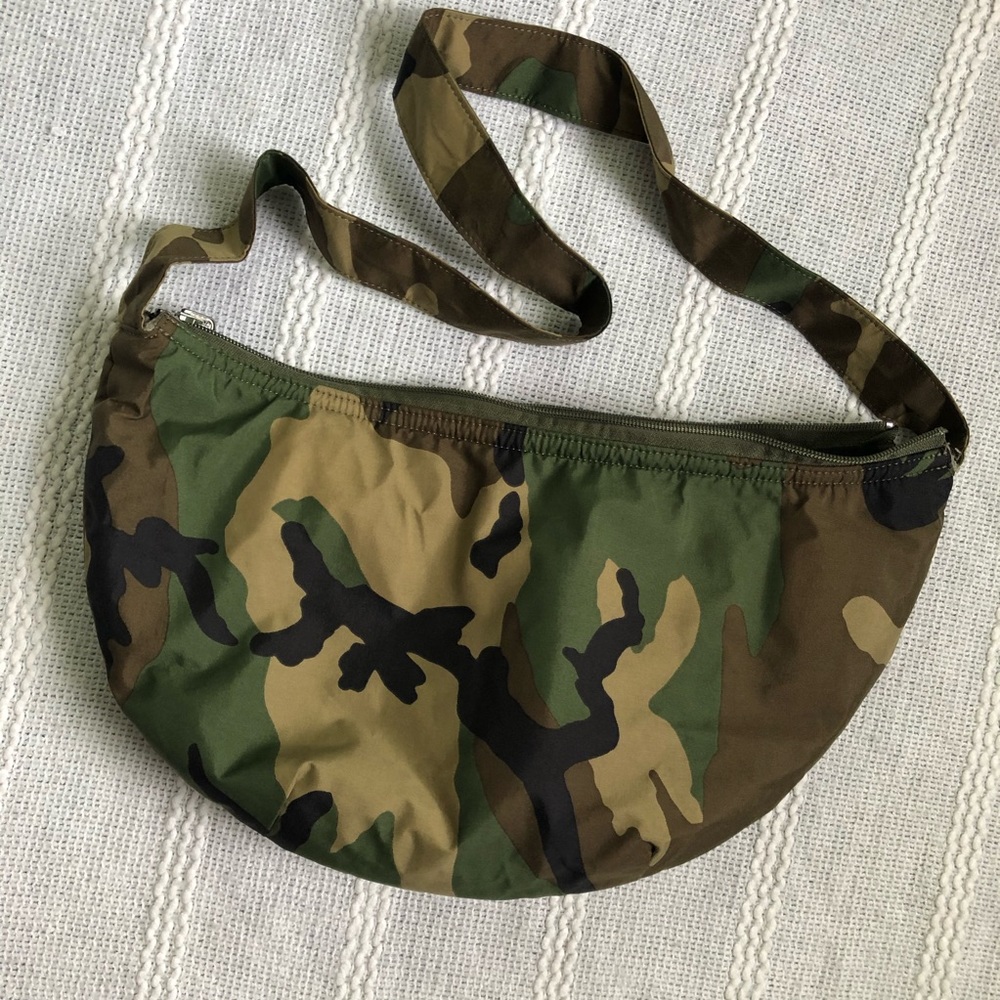Soft camo wrap/hobo bag